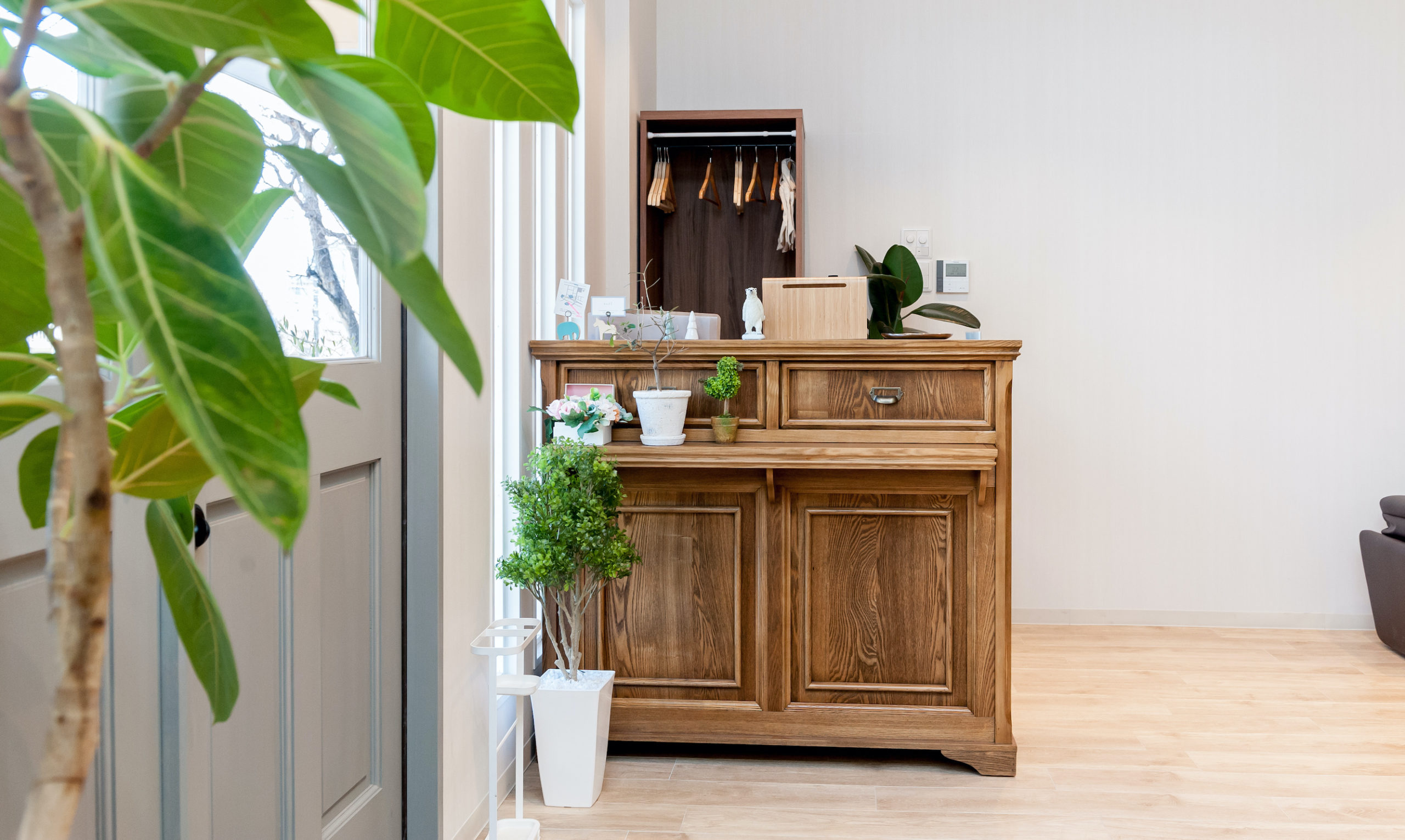 コーディネートされた空間