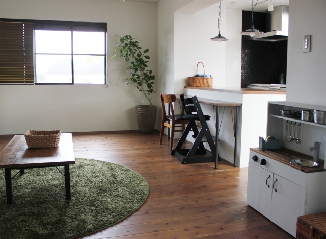 日当たりの悪い部屋